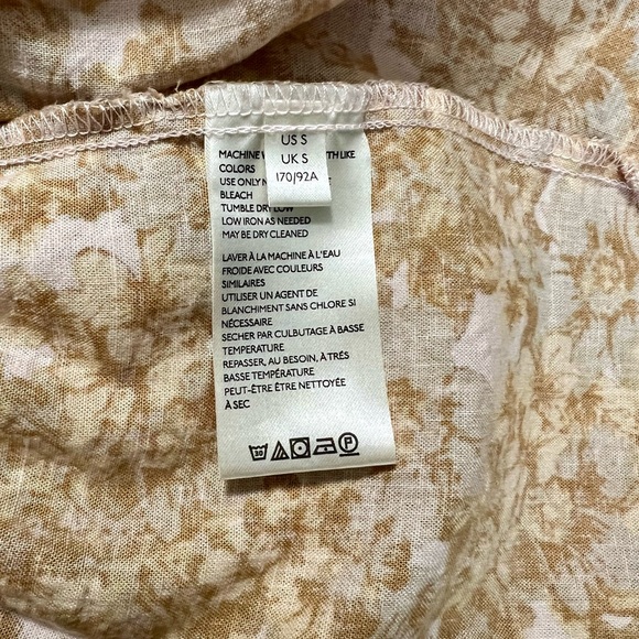 Free People Pattern Play Mini Dress Size Small - Picture 8 of 12